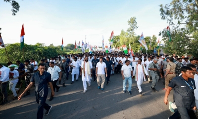 Rahul-led Bharat Jodo Yatra enters Andhra | Rahul-led Bharat Jodo Yatra enters Andhra Rahul-led Bharat Jodo Yatra enters Andhra | Rahul-led Bharat Jodo Yatra enters Andhra