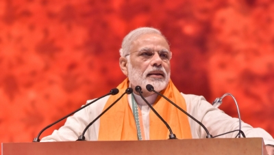 Modi to interact with floor leaders on April 8 | Modi to interact with floor leaders on April 8