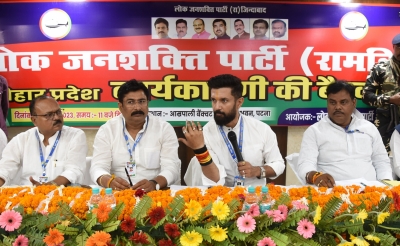 Chirag Paswan says his party will contest all 40 Bihar LS seats | Chirag Paswan says his party will contest all 40 Bihar LS seats