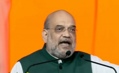 Don't get swayed away with Cong's campaign, promises, warns Amit Shah | Don't get swayed away with Cong's campaign, promises, warns Amit Shah