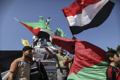 Palestinians mark 47th anniversary of Land Day amid calls to end Israeli occupation | Palestinians mark 47th anniversary of Land Day amid calls to end Israeli occupation