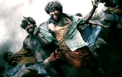 'Dhoom Dhaam Dhosthaan' from Nani's Dasara is backed by percussion power | 'Dhoom Dhaam Dhosthaan' from Nani's Dasara is backed by percussion power