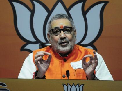 Giriraj Singh said Mehbooba Mufti an 'invader like Tipu Sultan' | Giriraj Singh said Mehbooba Mufti an 'invader like Tipu Sultan'