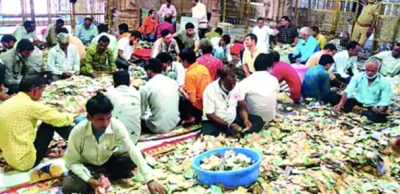 It's raining dollar, rupee, jewellery and gold biscuits in this Raj temple | It's raining dollar, rupee, jewellery and gold biscuits in this Raj temple