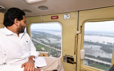 Andhra Pradesh CM visits flood-hit Konaseema | Andhra Pradesh CM visits flood-hit Konaseema