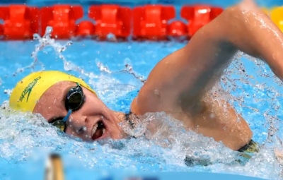 Oz Ariarne Titmus hailed as icon after 200m freestyle gold in Tokyo | Oz Ariarne Titmus hailed as icon after 200m freestyle gold in Tokyo