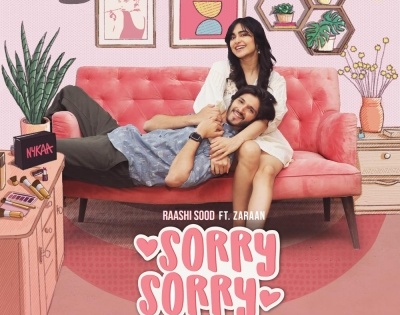 Raashi Sood's track 'Sorry Sorry' is a treat for all newlyweds | Raashi Sood's track 'Sorry Sorry' is a treat for all newlyweds