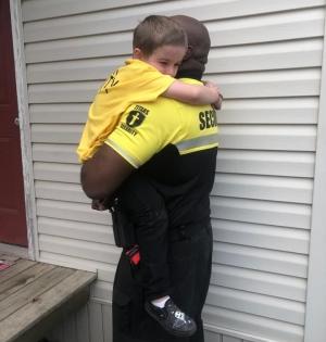 School kid as school security officer is a hit | School kid as school security officer is a hit