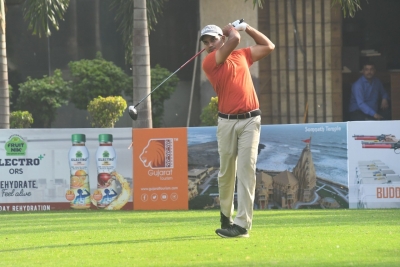 Golconda Masters golf: Manu Gandas takes big step towards title defence, extends lead to six shots | Golconda Masters golf: Manu Gandas takes big step towards title defence, extends lead to six shots