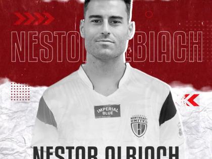 NorthEast United FC sign Spanish attacker Nestor Albiach ahead of 2023-24 season | NorthEast United FC sign Spanish attacker Nestor Albiach ahead of 2023-24 season NorthEast United FC sign Spanish attacker Nestor Albiach ahead of 2023-24 season | NorthEast United FC sign Spanish attacker Nestor Albiach ahead of 2023-24 season
