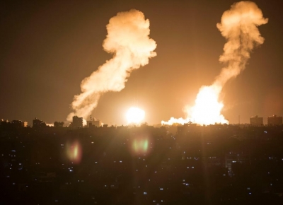 Israel launches drone attacks on Gaza militants | Israel launches drone attacks on Gaza militants
