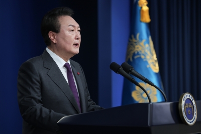 S.Korean Prez calls Japan 'partner' in tackling economic, security challenges | S.Korean Prez calls Japan 'partner' in tackling economic, security challenges