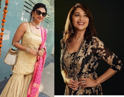 Nilam Kenia shares her experience of working with Madhuri Dixit in 'The Fame Game' | Nilam Kenia shares her experience of working with Madhuri Dixit in 'The Fame Game'