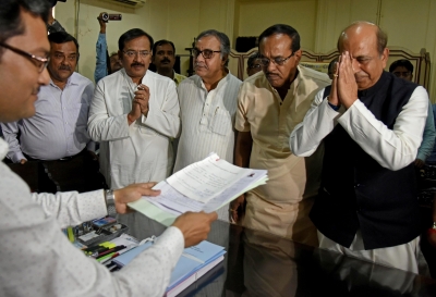 Trivedi, Bakshi file papers for RS polls in Bengal | Trivedi, Bakshi file papers for RS polls in Bengal Trivedi, Bakshi file papers for RS polls in Bengal | Trivedi, Bakshi file papers for RS polls in Bengal