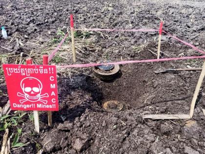 Over 2,000 war-era explosives found buried in Cambodia school | Over 2,000 war-era explosives found buried in Cambodia school