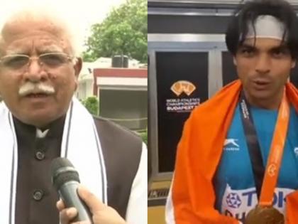 Haryana CM congratulates Neeraj Chopra on gold win | Haryana CM congratulates Neeraj Chopra on gold win