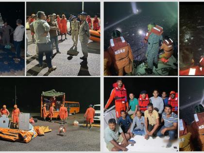 Himachal floods: 10 stuck in boat rescued | Himachal floods: 10 stuck in boat rescued Himachal floods: 10 stuck in boat rescued | Himachal floods: 10 stuck in boat rescued