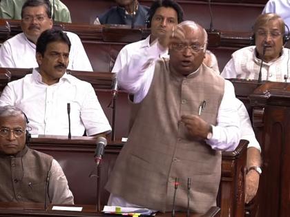 BJP preventing Kharge to speak in RS over Manipur, alleges Cong | BJP preventing Kharge to speak in RS over Manipur, alleges Cong BJP preventing Kharge to speak in RS over Manipur, alleges Cong | BJP preventing Kharge to speak in RS over Manipur, alleges Cong