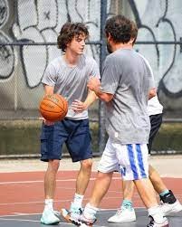Timothee Chalamet, Adam Sandler play basketball together, confuse fans | Timothee Chalamet, Adam Sandler play basketball together, confuse fans
