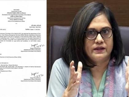 Centre appoints Jaya Verma Sinha as first woman Railway Board Chairman & CEO | Centre appoints Jaya Verma Sinha as first woman Railway Board Chairman & CEO Centre appoints Jaya Verma Sinha as first woman Railway Board Chairman & CEO | Centre appoints Jaya Verma Sinha as first woman Railway Board Chairman & CEO
