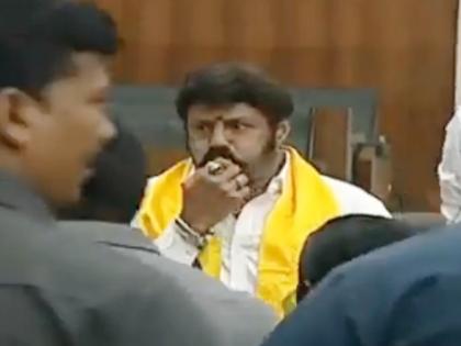 Balakrishna blows whistle in Andhra Assembly | Balakrishna blows whistle in Andhra Assembly Balakrishna blows whistle in Andhra Assembly | Balakrishna blows whistle in Andhra Assembly