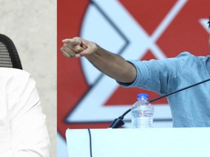 Pawan Kalyan poses three questions to Jagan on volunteers | Pawan Kalyan poses three questions to Jagan on volunteers Pawan Kalyan poses three questions to Jagan on volunteers | Pawan Kalyan poses three questions to Jagan on volunteers