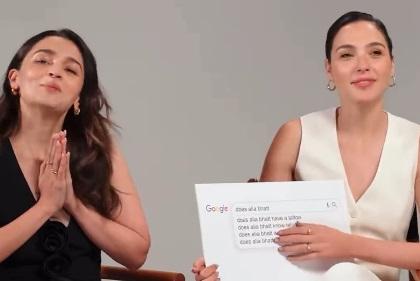 Gal Gadot speaks Telugu in Q&A session with Alia Bhatt, surprising people | Gal Gadot speaks Telugu in Q&A session with Alia Bhatt, surprising people