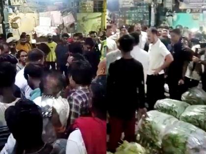 Rahul visits Azadpur Mandi in Delhi amid soaring prices of vegetables | Rahul visits Azadpur Mandi in Delhi amid soaring prices of vegetables Rahul visits Azadpur Mandi in Delhi amid soaring prices of vegetables | Rahul visits Azadpur Mandi in Delhi amid soaring prices of vegetables