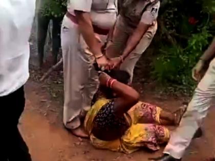 Woman seeking compensation for tower installation dragged by cops in MP’s Katni | Woman seeking compensation for tower installation dragged by cops in MP’s Katni Woman seeking compensation for tower installation dragged by cops in MP’s Katni | Woman seeking compensation for tower installation dragged by cops in MP’s Katni