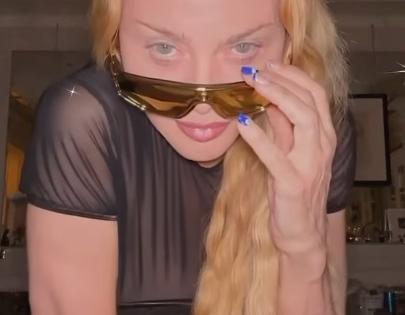 Madonna blows a kiss, feels like 'the luckiest star' after health battle | Madonna blows a kiss, feels like 'the luckiest star' after health battle Madonna blows a kiss, feels like 'the luckiest star' after health battle | Madonna blows a kiss, feels like 'the luckiest star' after health battle