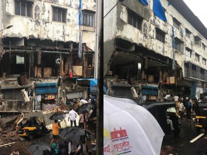Building portion crashes in Maha's Thane, casualties feared | Building portion crashes in Maha's Thane, casualties feared Building portion crashes in Maha's Thane, casualties feared | Building portion crashes in Maha's Thane, casualties feared