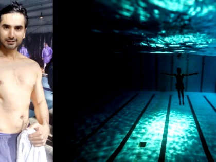 Ishwak Singh trained for 4 hours to shoot an intense underwater scene in 'Adhura' | Ishwak Singh trained for 4 hours to shoot an intense underwater scene in 'Adhura'