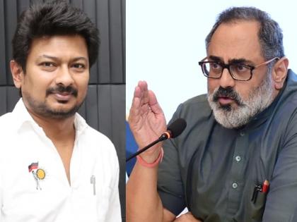 'Parasitic behaviour', says Minister Chandrasekhar on Udhayanidhi Stalin's remarks on Sanatana Dharma | 'Parasitic behaviour', says Minister Chandrasekhar on Udhayanidhi Stalin's remarks on Sanatana Dharma 'Parasitic behaviour', says Minister Chandrasekhar on Udhayanidhi Stalin's remarks on Sanatana Dharma | 'Parasitic behaviour', says Minister Chandrasekhar on Udhayanidhi Stalin's remarks on Sanatana Dharma