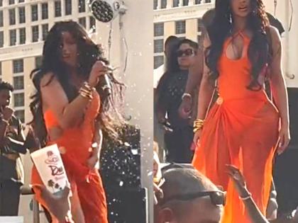 Cardi B's mic-throwing victim says she mistook her for person who threw drink | Cardi B's mic-throwing victim says she mistook her for person who threw drink Cardi B's mic-throwing victim says she mistook her for person who threw drink | Cardi B's mic-throwing victim says she mistook her for person who threw drink