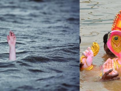 Gujarat: Man. nephew drown during Ganesh idol immersion | Gujarat: Man. nephew drown during Ganesh idol immersion Gujarat: Man. nephew drown during Ganesh idol immersion | Gujarat: Man. nephew drown during Ganesh idol immersion