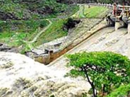 Floodgates of Pandoh dam in Himachal opened | Floodgates of Pandoh dam in Himachal opened Floodgates of Pandoh dam in Himachal opened | Floodgates of Pandoh dam in Himachal opened