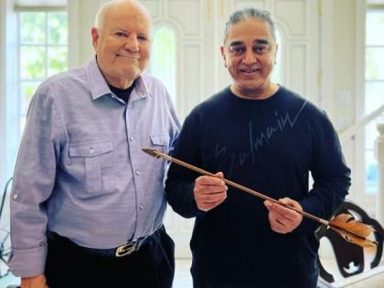 Kamal Haasan meets long-time friend, Academy Award winner Mike Westmore in Los Angeles | Kamal Haasan meets long-time friend, Academy Award winner Mike Westmore in Los Angeles Kamal Haasan meets long-time friend, Academy Award winner Mike Westmore in Los Angeles | Kamal Haasan meets long-time friend, Academy Award winner Mike Westmore in Los Angeles