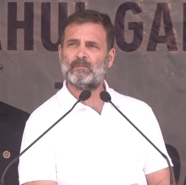 It's a lie that not a single inch of land occupied, China has taken Indian land: Rahul in Kargil | It's a lie that not a single inch of land occupied, China has taken Indian land: Rahul in Kargil It's a lie that not a single inch of land occupied, China has taken Indian land: Rahul in Kargil | It's a lie that not a single inch of land occupied, China has taken Indian land: Rahul in Kargil