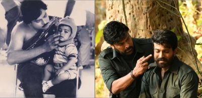 It's weird wishing him on social media: Chiranjeevi on son Ram Charan's b'day | It's weird wishing him on social media: Chiranjeevi on son Ram Charan's b'day