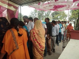45.23 pc polling till late afternoon in Bihar's five Lok Sabha seats in fourth phase | 45.23 pc polling till late afternoon in Bihar's five Lok Sabha seats in fourth phase 45.23 pc polling till late afternoon in Bihar's five Lok Sabha seats in fourth phase | 45.23 pc polling till late afternoon in Bihar's five Lok Sabha seats in fourth phase