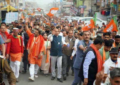 BJP all set to retain power in Himachal Pradesh | BJP all set to retain power in Himachal Pradesh