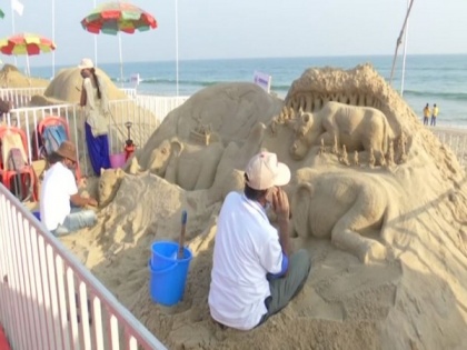 Odisha tourism conducts 12th International Sand Art Festival | Odisha tourism conducts 12th International Sand Art Festival