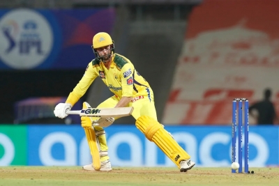 IPL 2022: Conway's fifty propels Chennai to 208/6 against Delhi | IPL 2022: Conway's fifty propels Chennai to 208/6 against Delhi
