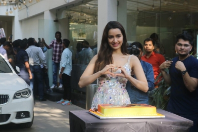Shraddha Kapoor has a busy birthday | Shraddha Kapoor has a busy birthday Shraddha Kapoor has a busy birthday | Shraddha Kapoor has a busy birthday