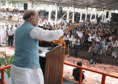 India well-equipped to give befitting reply to all enemies: Rajnath Singh | India well-equipped to give befitting reply to all enemies: Rajnath Singh
