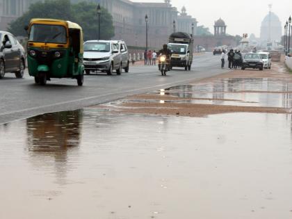 Delhi records 36.4 max temp, light to moderate rainfall in next 3 days | Delhi records 36.4 max temp, light to moderate rainfall in next 3 days