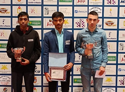 Chess: India's Gukesh wins La Roda Open; Pragg, Sadhwani among top 5 | Chess: India's Gukesh wins La Roda Open; Pragg, Sadhwani among top 5