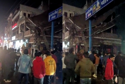 Building collapses in Najafgarh, 3 injured | Building collapses in Najafgarh, 3 injured