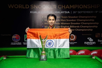 Indian cueist Pankaj Advani wins IBSF Billiards Championships for 25th World title | Indian cueist Pankaj Advani wins IBSF Billiards Championships for 25th World title
