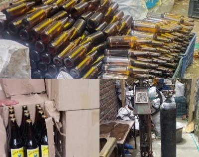Factory involved in illegal manufacture of beer sealed in Srinagar | Factory involved in illegal manufacture of beer sealed in Srinagar